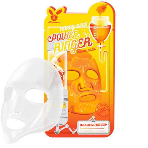 Тканевая маска с медом   Honey Deep Power Ringer Mask   23ml Elizavecca 